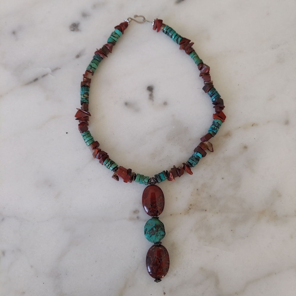 Vintage Stone Necklace